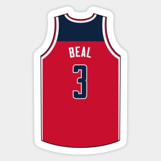 Bradley Beal Washington Jersey Qiangy Sticker